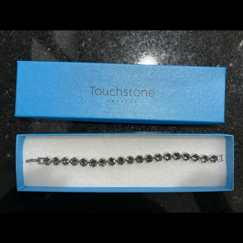 Black Diamond Ice Bracelet Touchstone Crystal